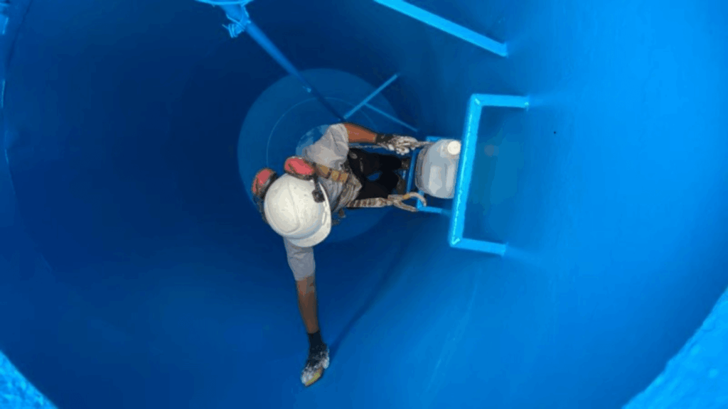 TINTA EPÓXI POLIAMINA PARA PROTEÇÃO DE ESTRUTURAS DE CONCRETO