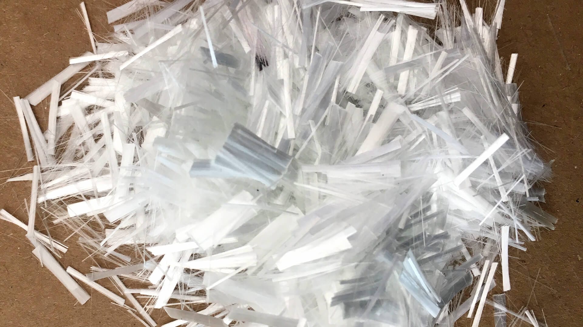 Micro fibra de vidro para concreto e argamassa